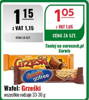 Eurocash Wafel: Grześki 33-36 g oferta