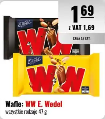 Eurocash Wafle: WW E. Wedel 47 g oferta