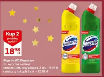 Auchan Płyn do WC Domestos 1 l oferta