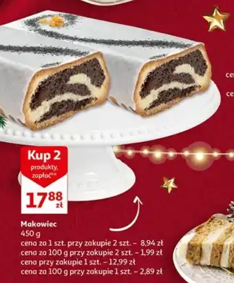 Auchan Makowiec 450 g oferta