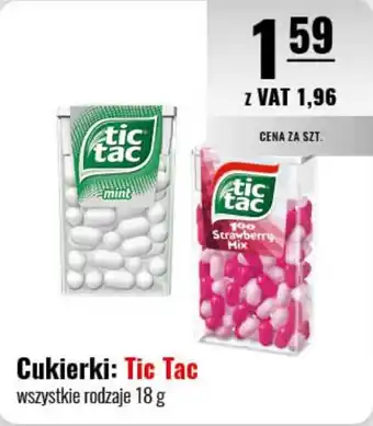 Eurocash Cukierki: Tic Tac 18 g oferta