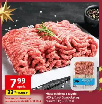 Auchan Mięso mielone z szynki 500 g oferta