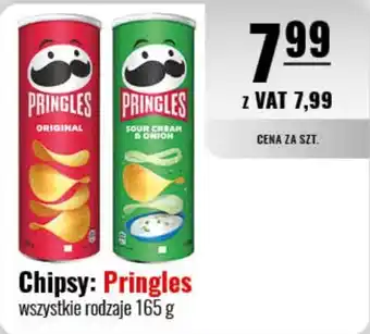 Eurocash Chipsy: Pringles 165 g oferta