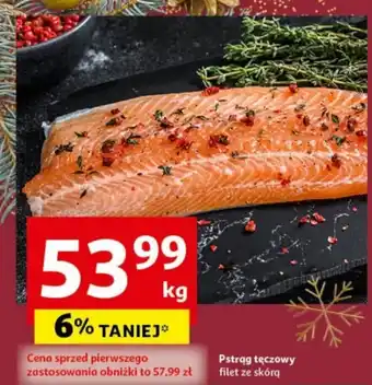 Auchan Pstrąg tęczowy 1 kg oferta