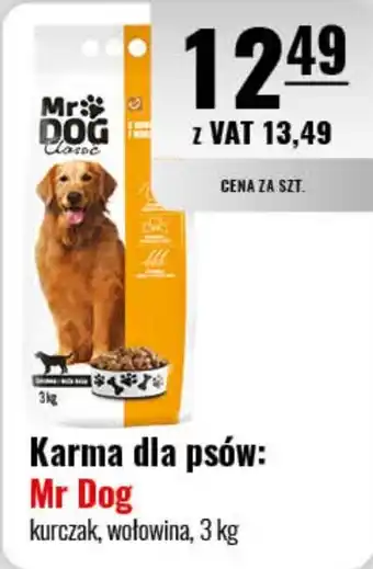 Eurocash Karma dla psów: Mr Dog 3 kg oferta