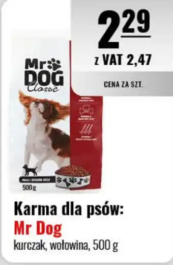 Eurocash Karma dla psów: Mr Dog 500 g oferta