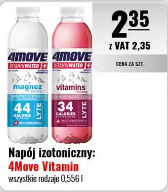 Eurocash Napój izotoniczny: 4Move Vitamin 0,556 l oferta