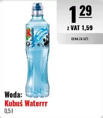 Eurocash Woda: Kubuś Waterrr 0,5 l oferta