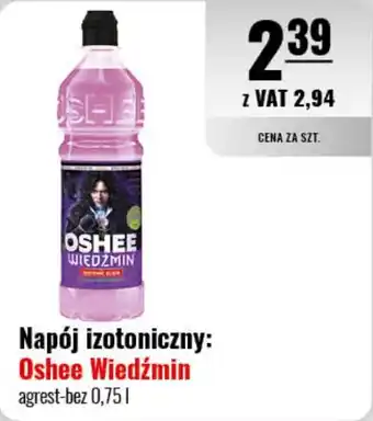 Eurocash Napój izotoniczny: Oshee Wiedźmin 0,75 l oferta