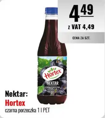 Eurocash Nektar: Hortex czarna porzeczka 1 l oferta