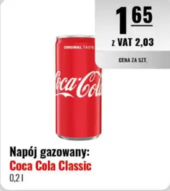 Eurocash Napój gazowany: Coca Cola Classic 0,2 l oferta