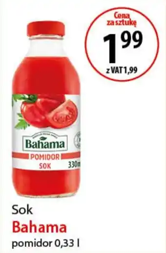 Eurocash Sok Bahama 0,33 l oferta