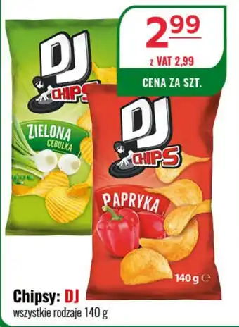 Eurocash Chipsy: DJ 140 g oferta