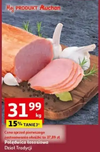 Auchan Polędwica łososiowa 1 kg oferta