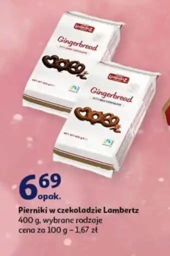 Auchan Pierniki w czekoladzie Lambertz 400 g oferta