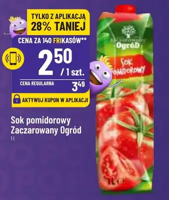 Polomarket Sok pomidorowy Zaczarowany Ogród 1l oferta