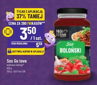 Polomarket Sos Go tove 520g oferta