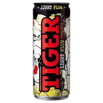 Kaufland Tiger light flow cherry mix gazowany napój energetyzujący 330 ml oferta