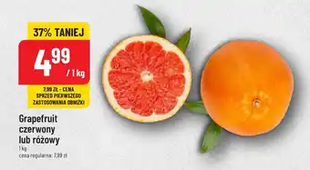 Polomarket Grapefruit czerwony lub różowy 1 kg oferta