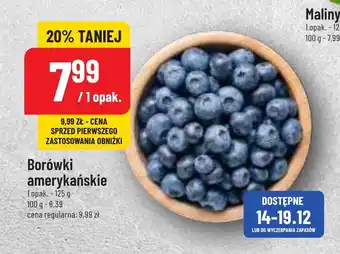 Polomarket Borówki amerykańskie 125 g oferta