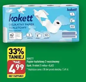 ALDI Papier toaletowy kokett oferta