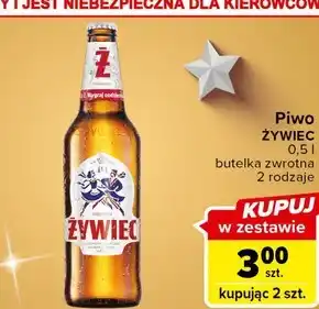 Carrefour Express Żywiec piwo jasne 500 ml oferta