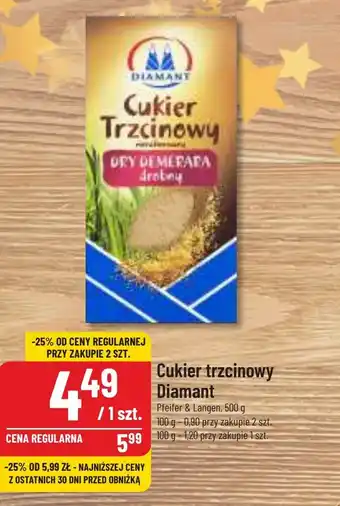 Polomarket Cukier trzcinowy Diamant Pfeifer & Langen, 500 g oferta