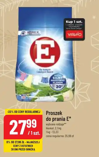 Polomarket Proszek do prania E Henkel 2,1 kg oferta