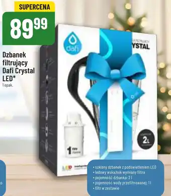 Polomarket Dzbanek filtrujący Dafi Crystal LED oferta