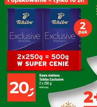 Dealz Kawa mielona Tchibo Exclusive 2 x 250 g oferta