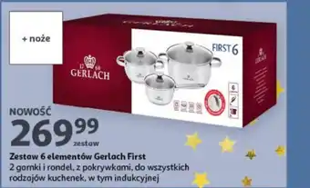 Auchan Zestaw 6 elementów Gerlach First oferta