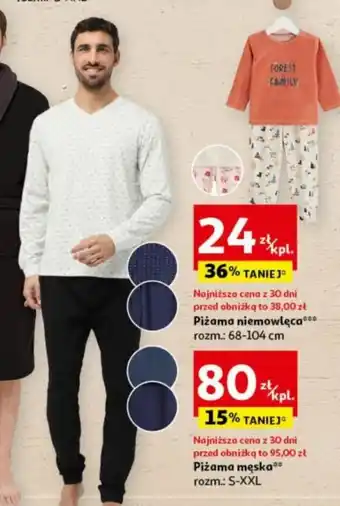 Auchan Piżama męska oferta
