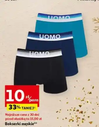 Auchan Bokserki męskie oferta