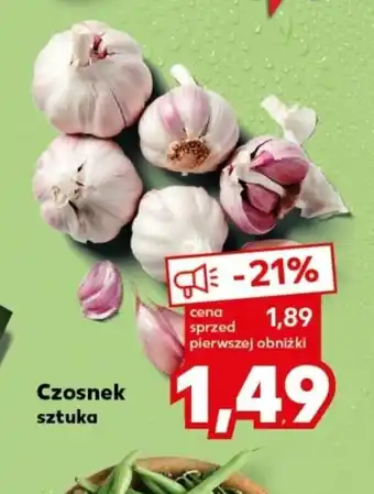 Kaufland Czosnek sztuka oferta