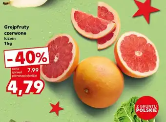Kaufland Grejpfruty czerwone luzem 1 kg oferta
