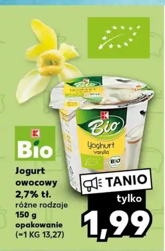 Kaufland Jogurt owocowy 2,7% tł. 150 g oferta