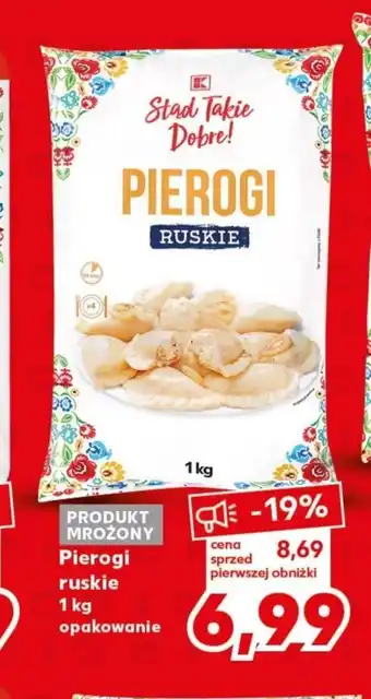 Kaufland Pierogi ruskie 1kg oferta
