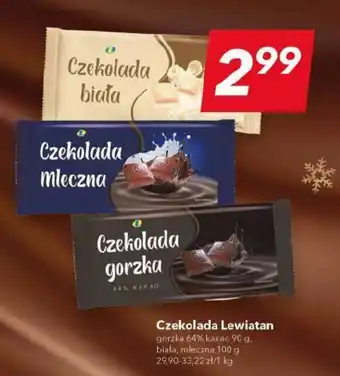 Lewiatan Czekolada Lewiatan 90-100g oferta