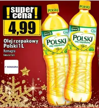Topaz Olej rzepakowy Polski 1 L oferta