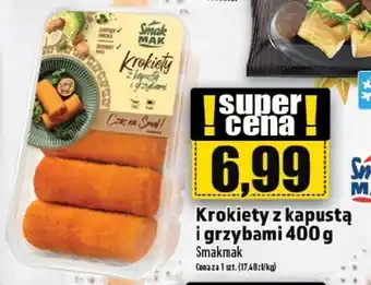 Topaz Krokiety z kapustą i grzybami Smakmak 400g oferta