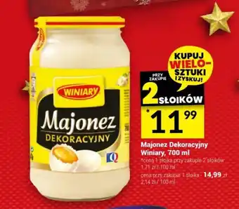 Twój Market Majonez Dekoracyjny Winiary, 700 ml oferta