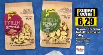 Topaz Makaron Tortellini/Tortelloni Novelle Makarony Polskie 250g oferta