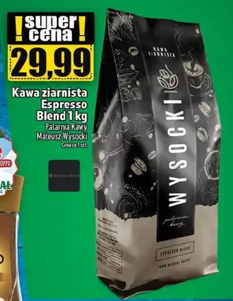 Topaz Kawa ziarnista Espresso Blend Palarnia Kawy Mateusz Wysocki 1 kg oferta