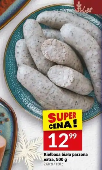 Twój Market Kiełbasa biała parzona extra, 500 g oferta