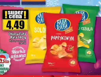 Topaz Chipsy Fafa Rafa 140 g oferta