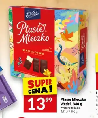 Twój Market Ptasie Mleczko Wedel, 340 g oferta