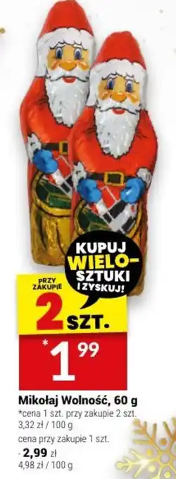 Twój Market Mikołaj Wolność, 60 g oferta