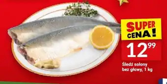 Twój Market Śledź solony bez głowy, 1 kg oferta