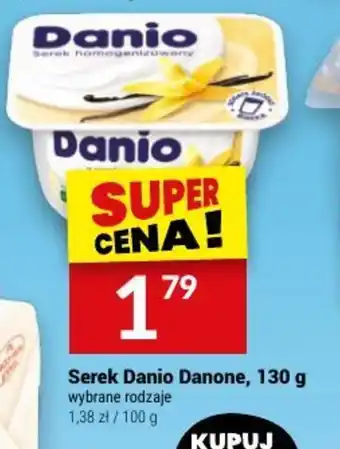 Twój Market Serek Danio Danone, 130 g oferta