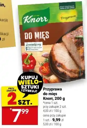 Twój Market Przyprawa do mięs Knorr, 200 g oferta